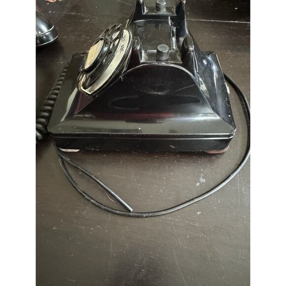 Bell System Western Electric F1 Rotary Phone Vintage 1940's Art Deco Mid Century - Picture 4 of 16